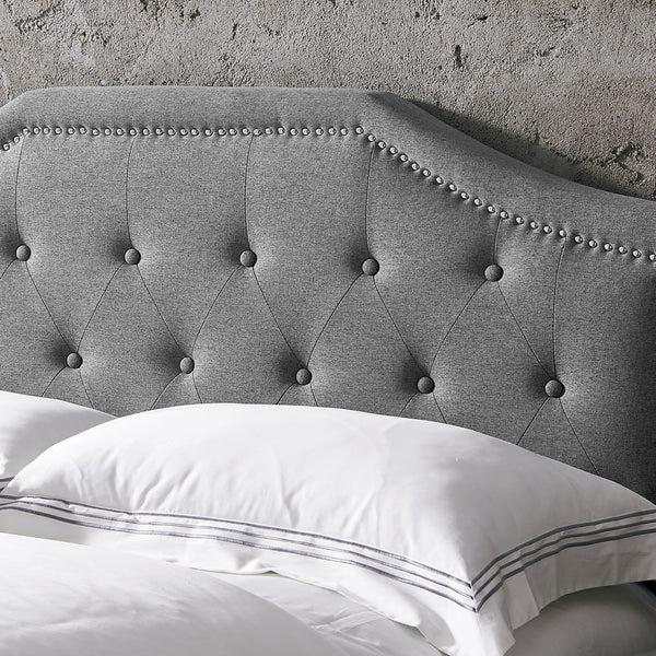 Gdf Studio Olivia Contemporary Upholstered Queen/Full Headboard