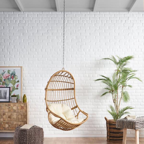 gdf studio Ottawa Outdoor Wicker Hanging Nest Chair (No Stand)