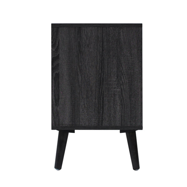Gdf Studio Owensmouth Mid Century Modern 2 Cabinets & Shelves TV Stand
