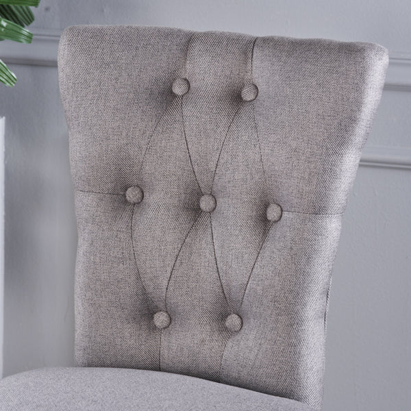 Gdf Studio Padma 30-Inch Tufted Back Fabric Barstools (Set Of 2)