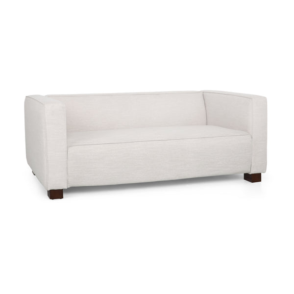 Gdf Studio Pamsha Contemporary Fabric Upholstered Loveseat