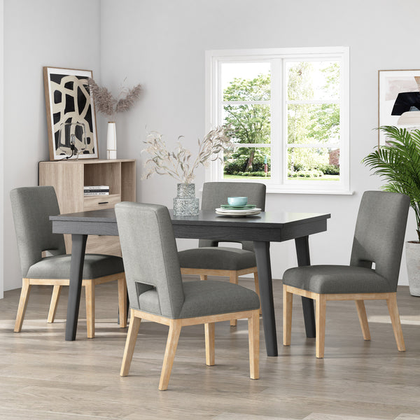 gdf studio Parkey Upholstered Dining Chairs Set of 4