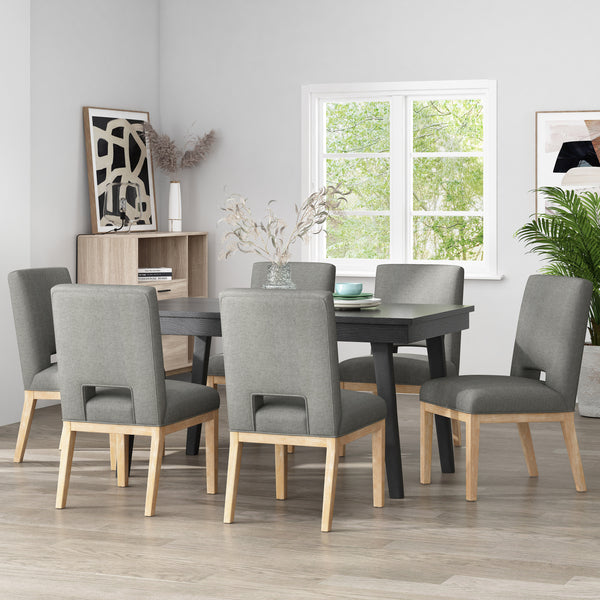 gdf studio Parkey Upholstered Dining Chairs Set of 6