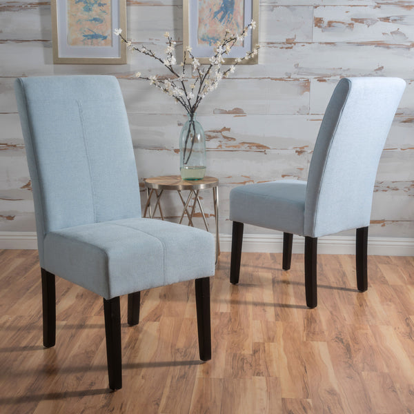 Gdf Studio Percival Contemporary T-Stitch Fabric Dining Chairs (Set Of 2)
