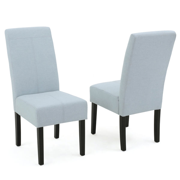 gdf studio Percival Contemporary T-Stitch Fabric Dining Chairs (Set of 2)