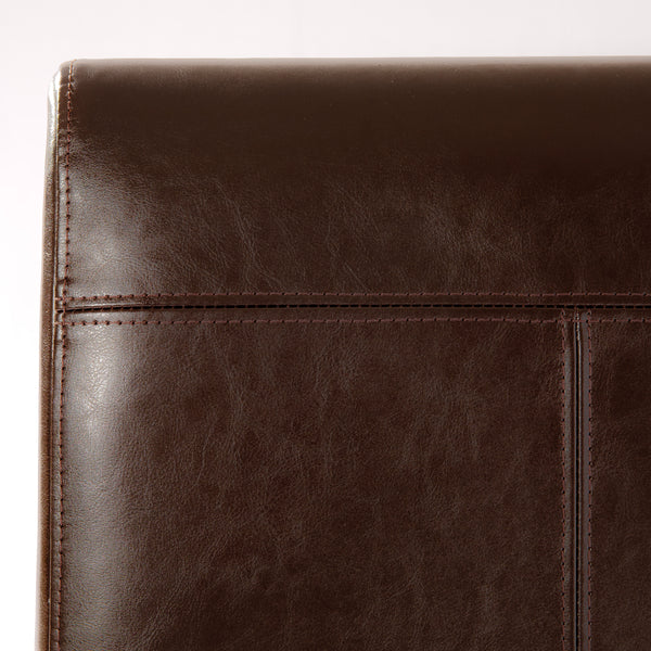 Gdf Studio Percival T-stitched Leather Dining Chairs (Set Of 6)