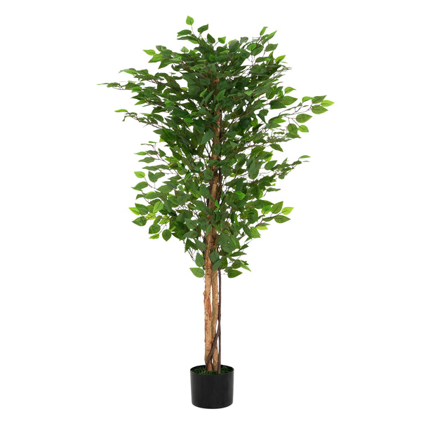 Gdf Studio Peregrine 63" Artificial Ficus Tree With Pot
