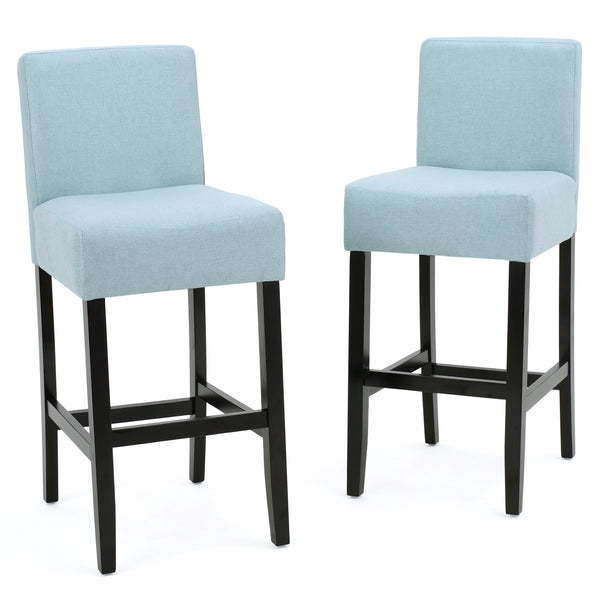Gdf Studio Peterborough Modern 26-Inch Fabric Counter Stool (Set Of 2)