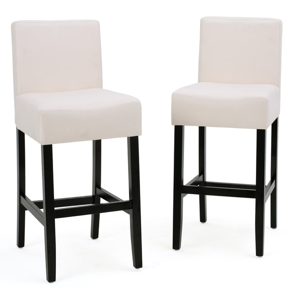 gdf studio Peterborough Modern 26-Inch Fabric Counter Stool (Set of 2)