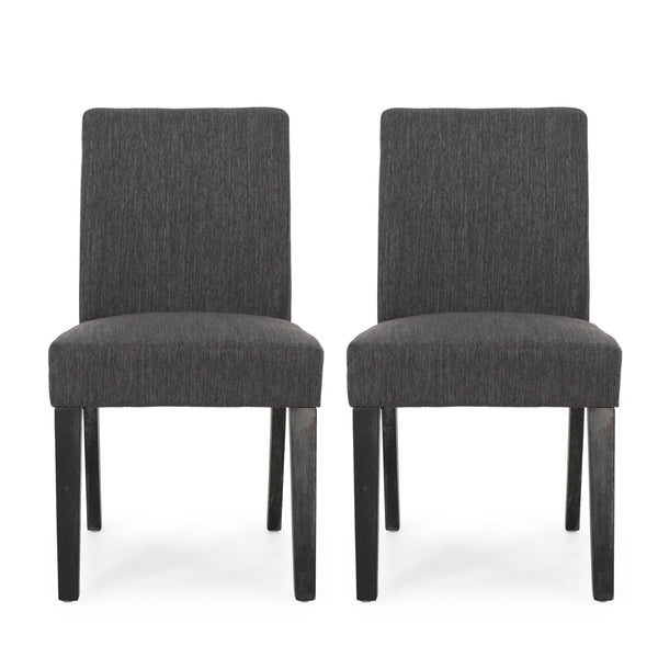 gdf studio Pocatello Contemporary Upholstered Dining Chair Set of 2