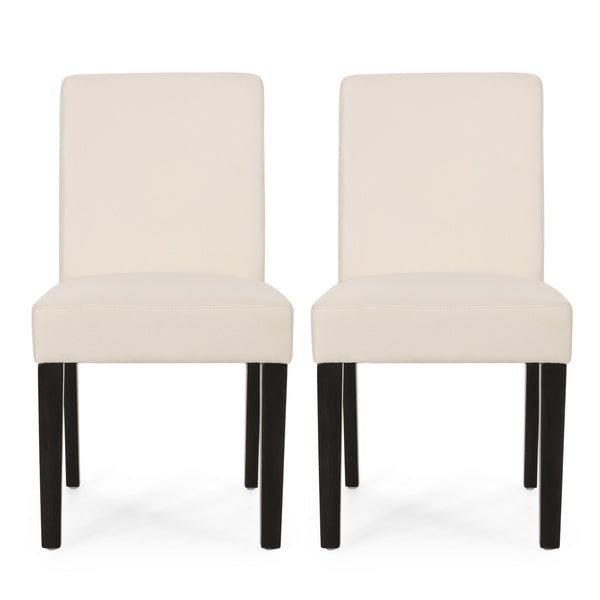 gdf studio Pocatello Kuna Contemporary Upholstered Dining Chair Set of 2