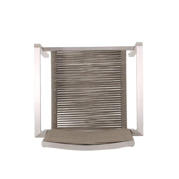 Gdf Studio Quay Outdoor 7 Piece Aluminum Dining Set