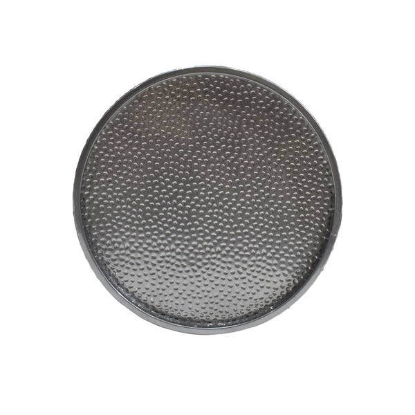 Gdf Studio Rache Modern Round Accent Table With Hammered Iron