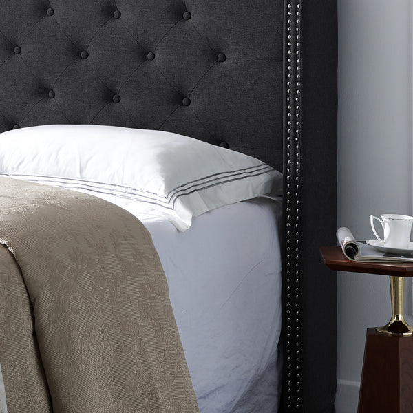 Gdf Studio Ray Contemporary Upholstered Full/Queen Headboard