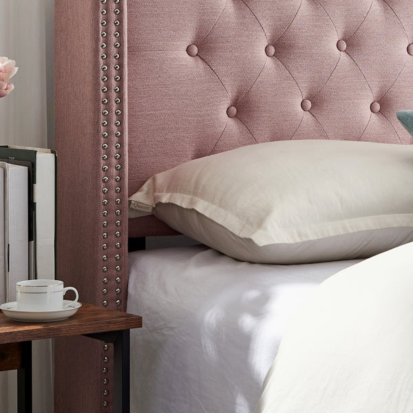 Gdf Studio Ray Contemporary Upholstered Twin Headboard