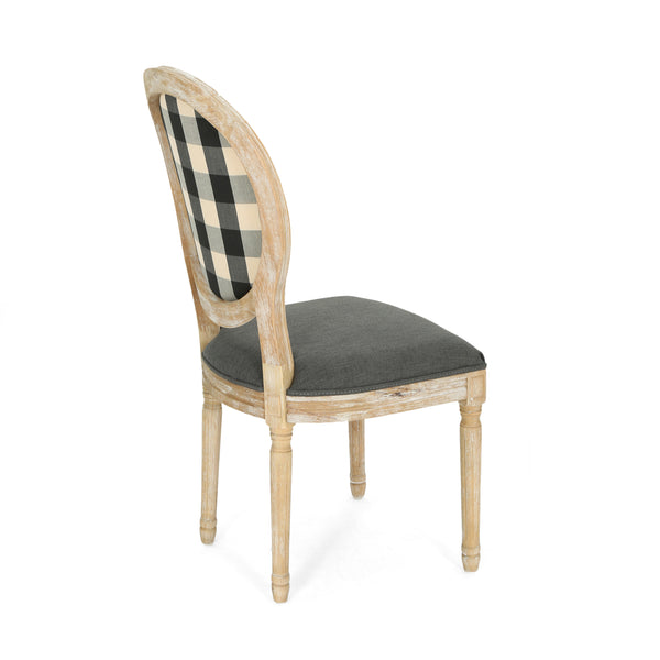 Gdf Studio Reed Upholstered French Design Dining Chairs