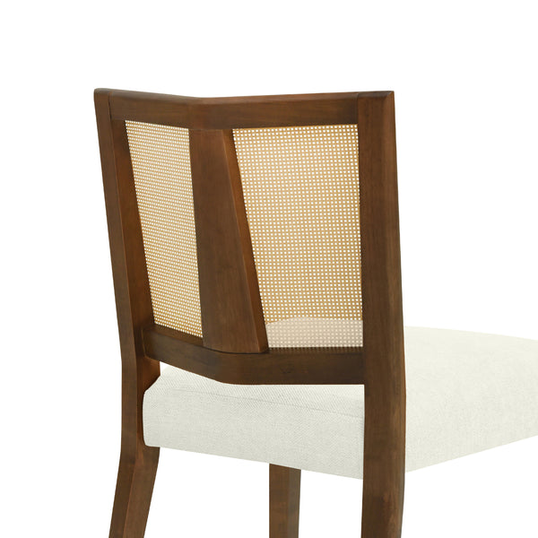 Gdf Studio Retre Modern Upholstered Dining Chairs Set Of 2