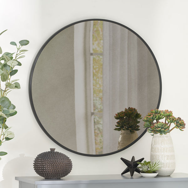 Gdf Studio Revere Contemporary Circular Wall Mirror