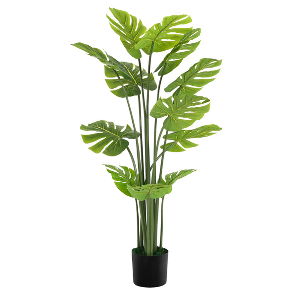 gdf studio Rhaevor 57" Artificial Monstera Deliciosa Plant with Pot