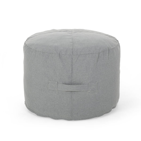 gdf studio Riley Cay Outdoor Water Resistant 2 Ottoman Pouf