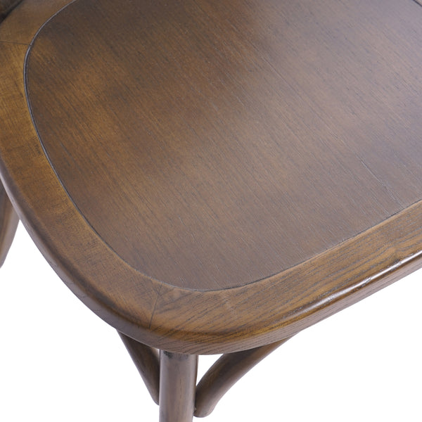 Gdf Studio Ruhan Wooded Cane Back Dining Chair (Set Of 2)