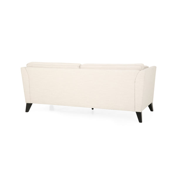 Gdf Studio Sabirin Contemporary 3 Seater Fabric Sofa