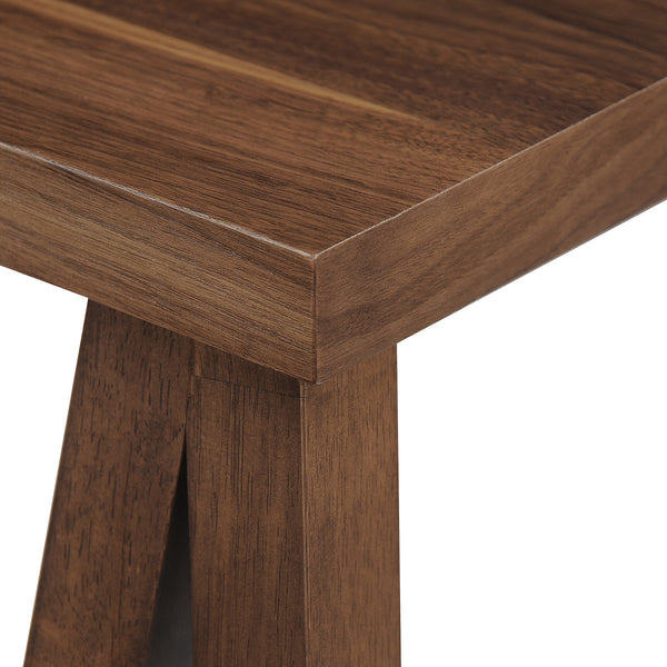 Gdf Studio Sabrina Mid Century Modern Wood Dining Table