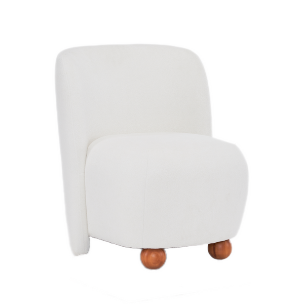 gdf studio Sallia Ultra-Soft Modern Low-Back Armless Accent Chair Multiple Color