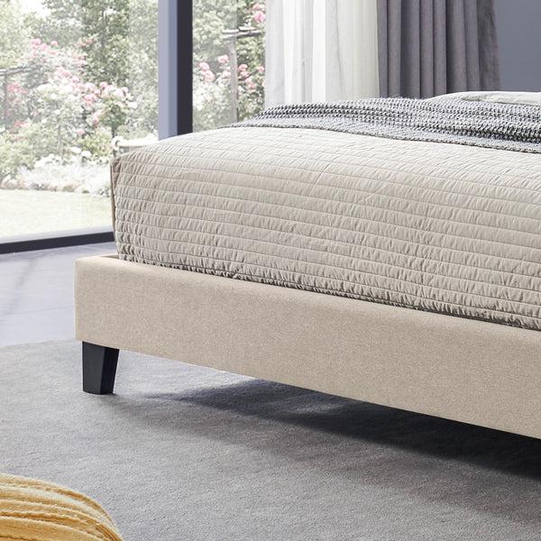 Gdf Studio Salome Contemporary Upholstered King Bed Platform