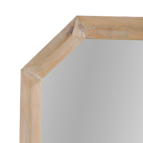 Gdf Studio Sara Modern Standing Mirror With Carved Frame