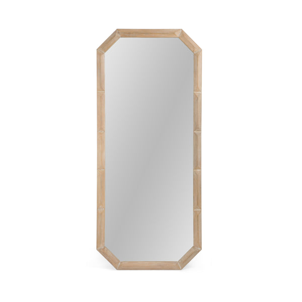 gdf studio Sara Modern Standing Mirror with Carved Frame