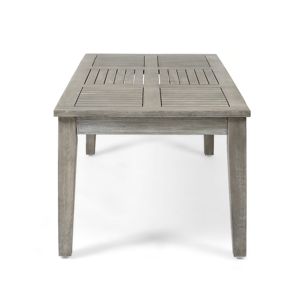 Gdf Studio Savannah Outdoor Acacia Wood Coffee Table
