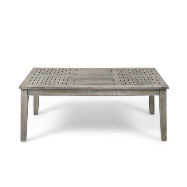 gdf studio Savannah Outdoor Acacia Wood Coffee Table