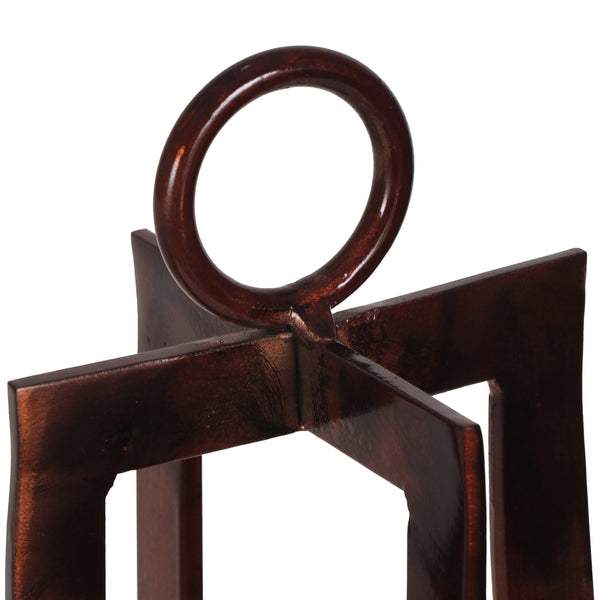 Gdf Studio Sawicki Handmade Iron Lantern Candle Holder Antique Copper