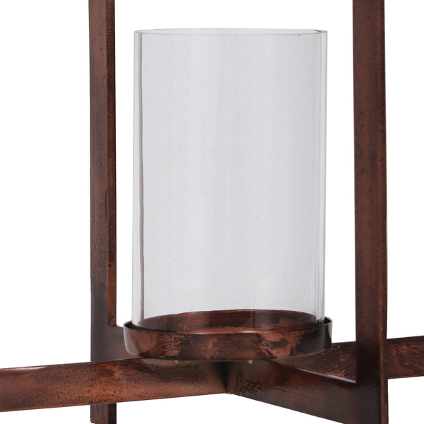 Gdf Studio Sawicki Handmade Iron Lantern Candle Holder Antique Copper