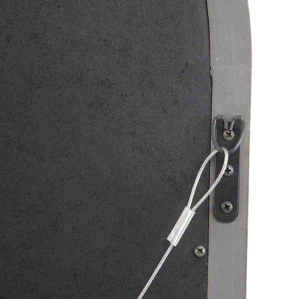 Gdf Studio Sebastiane Traditional Arched Windowpane Mirror