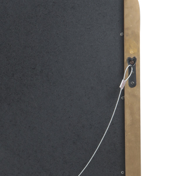 Gdf Studio Selena Traditional Arched Windowpane Mirror