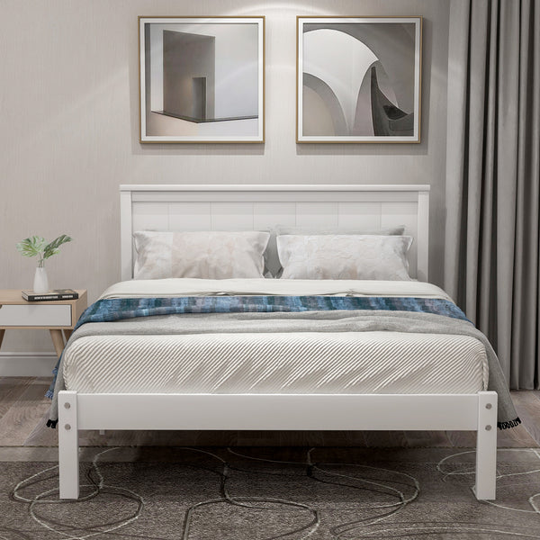 Gdf Studio Seraphina Platform All Size Bed Frame With Headboard