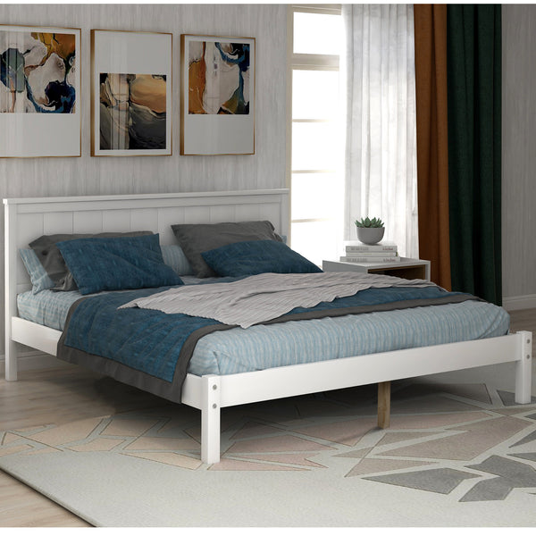 gdf studio Seraphina Platform All Size Bed Frame with Headboard