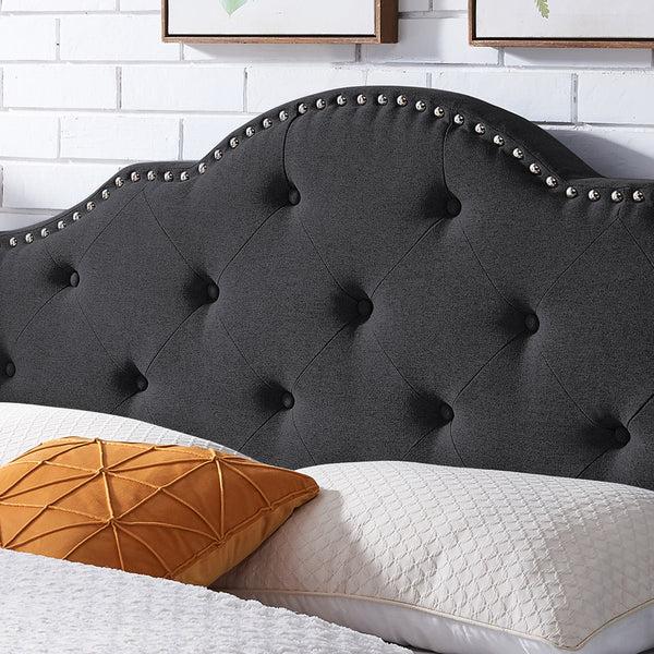 Gdf Studio Sharon Contemporary Upholstered Queen/Full Headboard