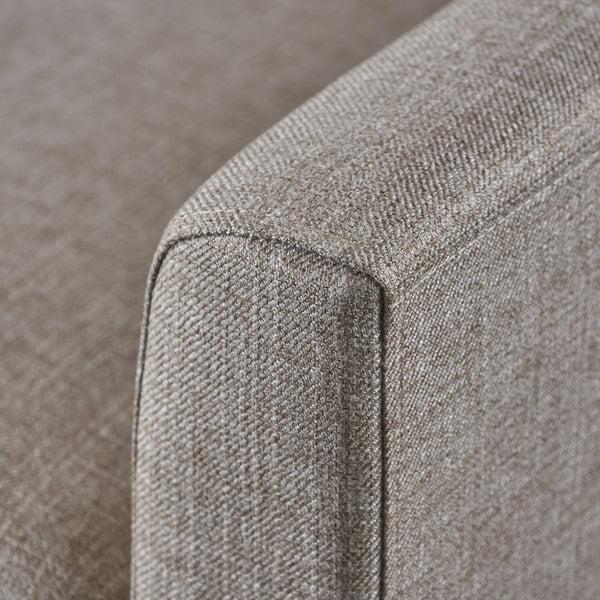 Gdf Studio Sierra Mid Century Modern Button Tufted Upholstered Fabric Club Chair