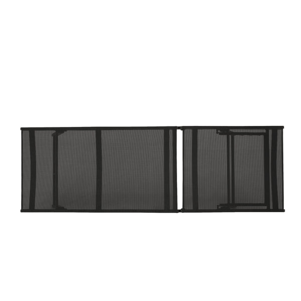 Gdf Studio Simon Outdoor Aluminum Chaise Lounge With Mesh Seating (Set Of 4)