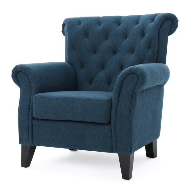 gdf studio Solvang Contemporary Fabric Tufted Chair