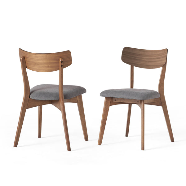 Gdf Studio Solvanta Mid Century Modern Dining Chairs