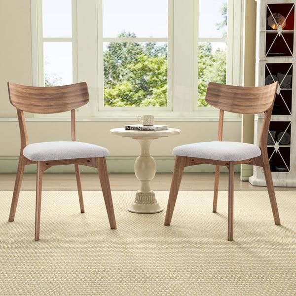gdf studio Solvanta Mid Century Modern Dining Chairs