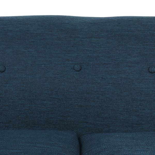 Gdf Studio Sparks Mid-Century Modern Upholstered 3 Seater Sofa