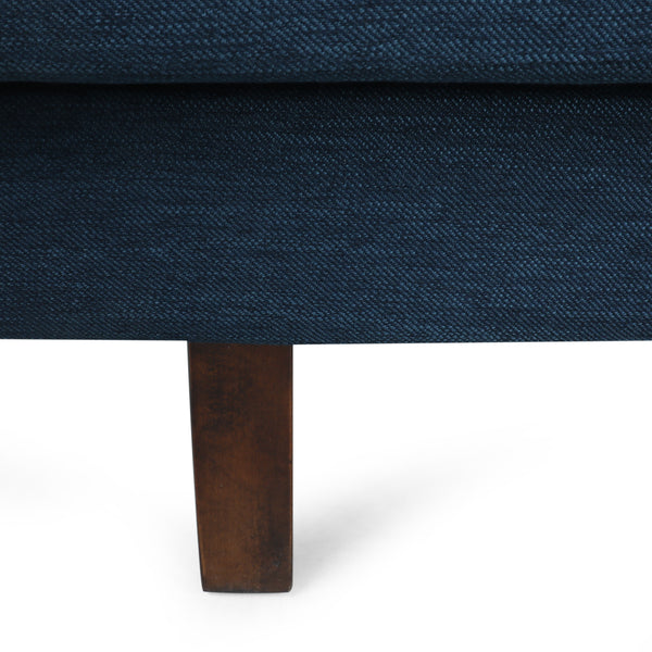 Gdf Studio Sparks Mid-Century Modern Upholstered 3 Seater Sofa