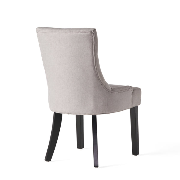 Gdf Studio Stacy Tufted Fabric Dining Chairs (Set Of 2)