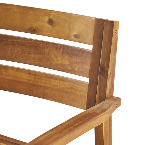 Gdf Studio Stanford Outdoor Acacia Wood Expandable 8 Seater Dining Set