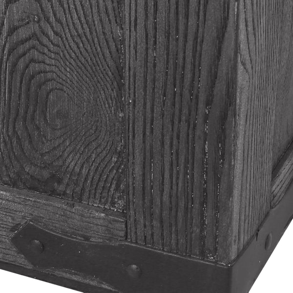 Gdf Studio Steinaker Outdoor 40 000 BTU Lightweight Concrete Square Fire Pit